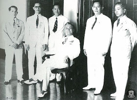 Benigno Aquino Sr. (4th from left) with President Manuel L. Quezon, 17 August 1941 worldwartwo.filminspector.com