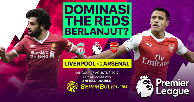 PREDIKSI Liverpool vs Arsenal: Dominasi The Reds Berlanjut?