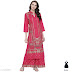 Women's Rayon Printed Kurta Set with Palazzos