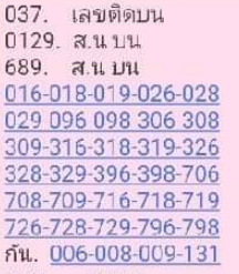 Thailand lottery result today 1-2-2023