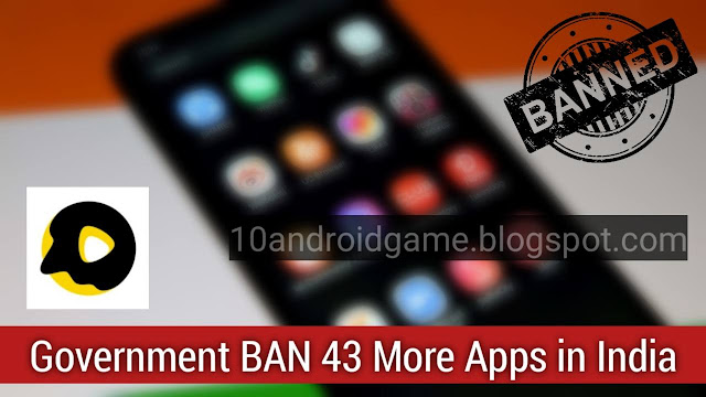 Chinese 43 apps Ban India