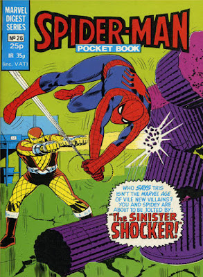 Spider-Man Pocket Book #26, the Shocker