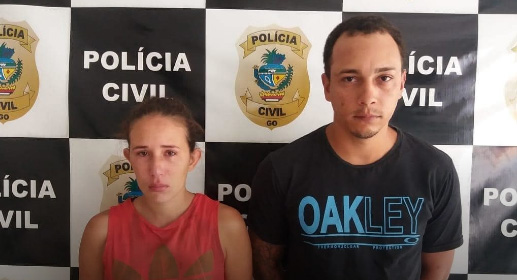 Goiatuba: Casal é preso por tráfico; mulher já foi detida duas vezes este ano pelo mesmo crime