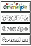 Grandparents day printables