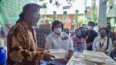 Kunker di Kota Tangerang, Menteri LHK Apresiasi Penerapan Kampung Iklim