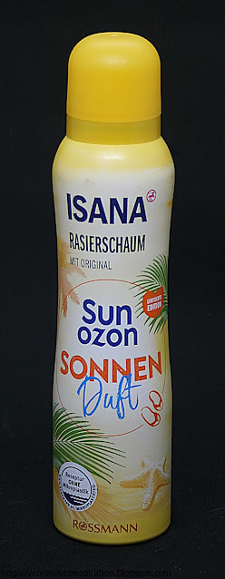 Rossmann - Isana Sun Ozon - Pianka do golenia