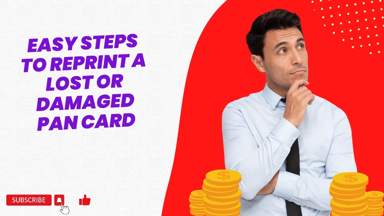 Easy Steps to Reprint a Lost or Damaged PAN Card