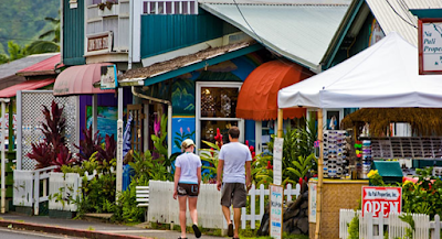 Hanalei Town Kauai