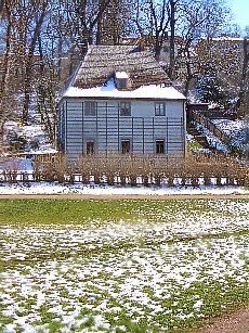 Goethes Gartenhaus im Weimarer Park an der Ilm