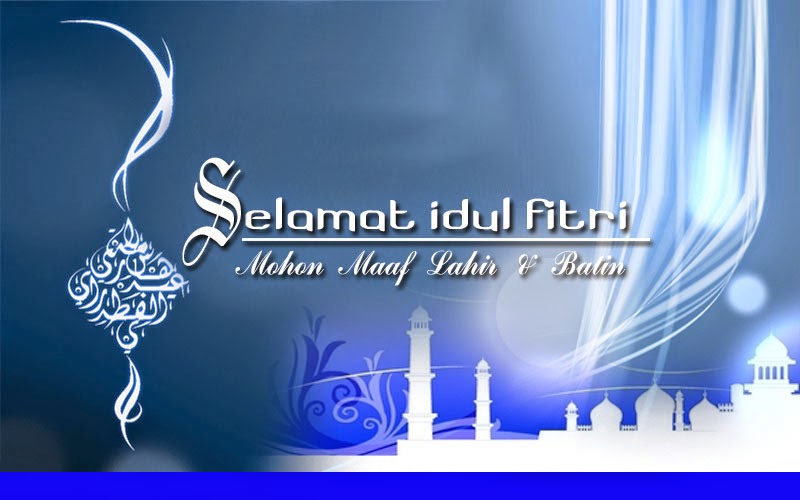 20+ Contoh Kartu Ucapan Selamat Idul Fitri