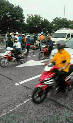 Kejadian Myvi Kelabu Langgar Lari Budak Sekolah di Seberang Jaya