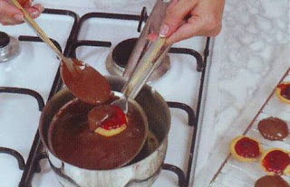 Gâteau à la confiture et au chocolat