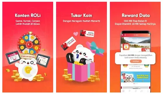 aplikasi penghasil pulsa gratis telkomsel dari ROLi