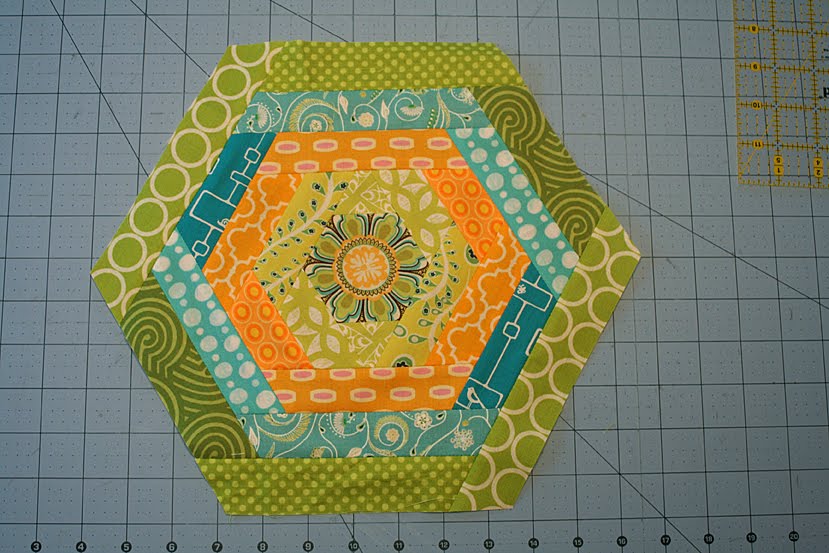 Blumenswiese – freie Anleitung Der Quiltmaus Blog