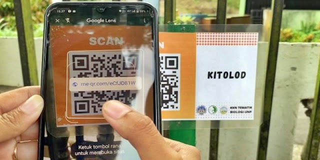 Mahasiswa KKN Tematik Biologi UNP Kembangkan Inovasi Toga Berbasis Barcode di Kel Koto Panjang