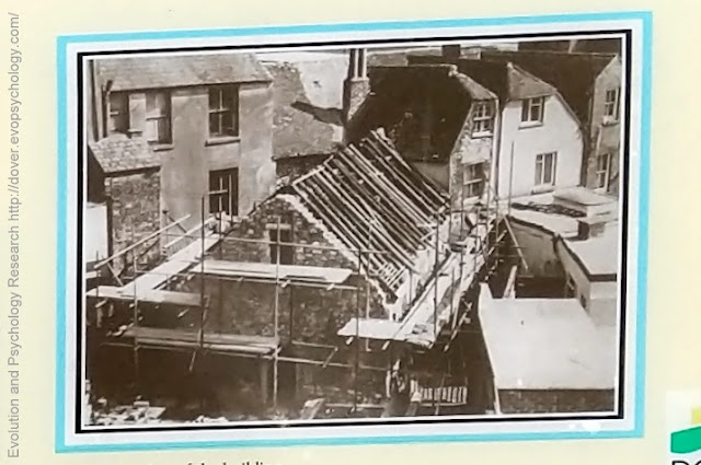  Father Tanner, Dover's Roman Catholic Parish Priest (St Paul's, Maison Dieu Road) organized the rebuilding of what was once a blacksmith's forge.