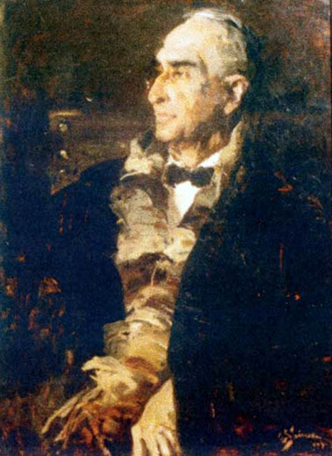 Eustaţiu Stoenescu, Self Portrait, Portraits of Painters, Fine arts, Portraits of painters blog, Paintings of Eustaţiu Stoenescu, Painter Eustaţiu Stoenescu