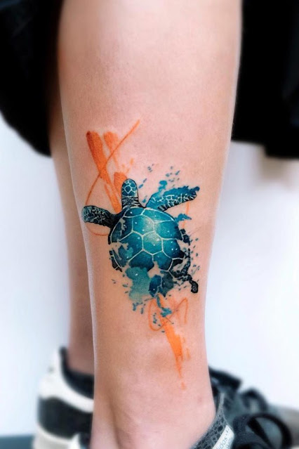 Tatuagens nas pernas para as mulheres - 40 modelos