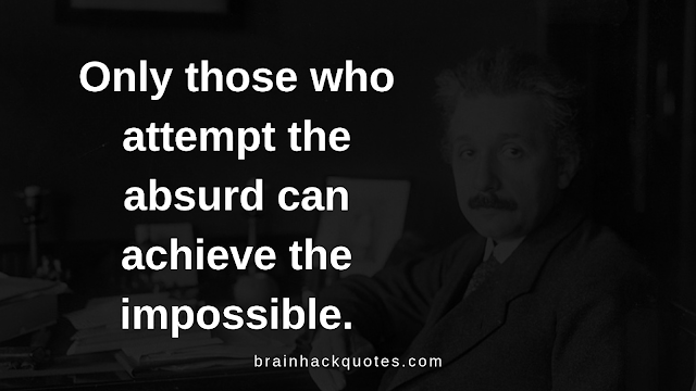 Top 20 Quotes of Albert Einstein - Brain Hack Quotes