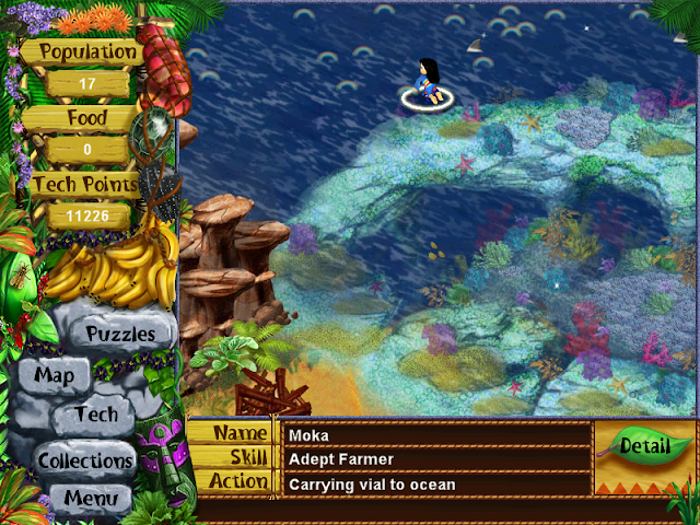 Virtual Villagers 3: The Secret City Puzzle 11 - The Sharks