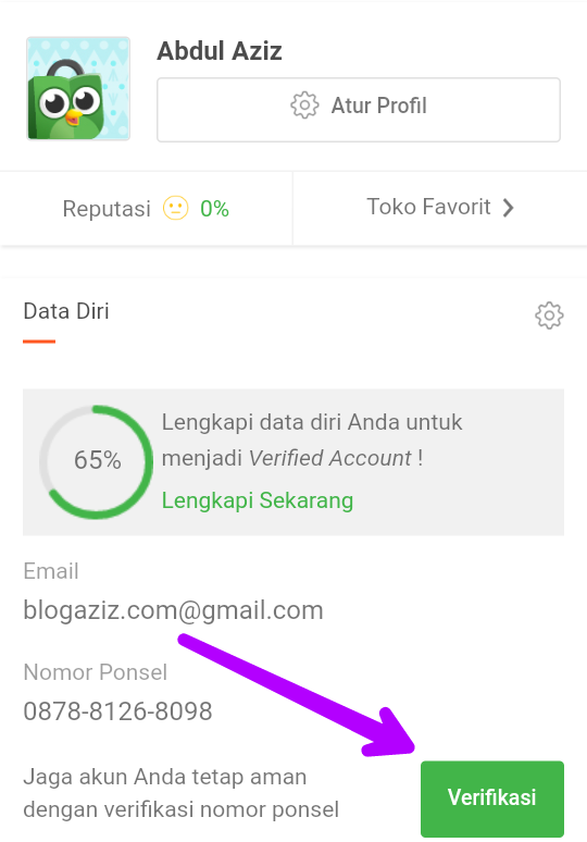 Cara Daftar Tokopedia Menggunakan Email