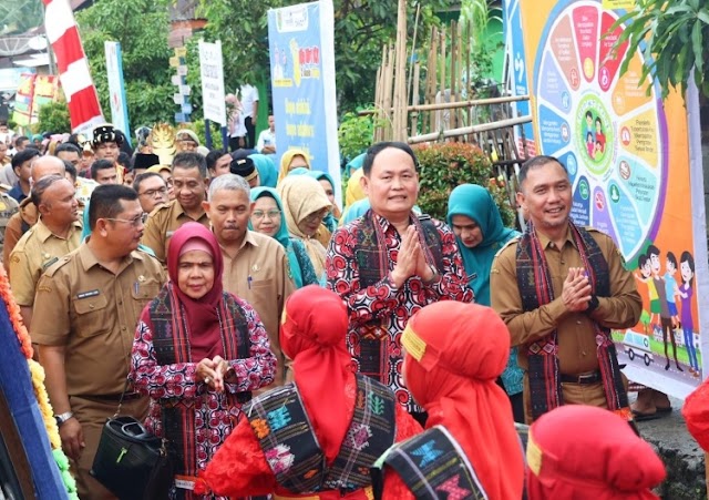 Tim Evaluasi Desa Binaan Provinsi Sumut Turun Ke Empat Desa di Tapsel