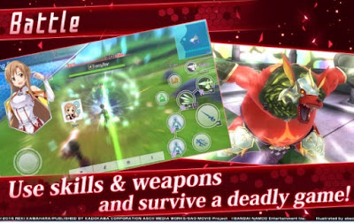 Sword Art Online Integral Factor APK MOD English v 1.0.2 Free Android