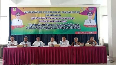 Pemerintah Kecamatan Megamendung Melaksanakan Kegiatan Musrenbang RKPD Perencanaan Tahun 2024.