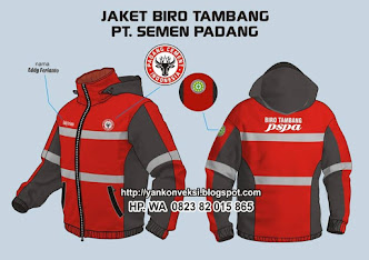 JAKET KARYAWAN TAMBANG PT SEMEN PADANG