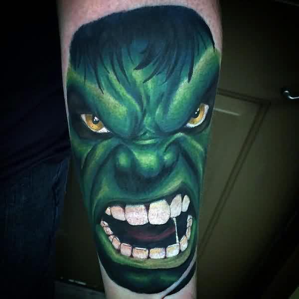 tatuagens do Incrível Hulk