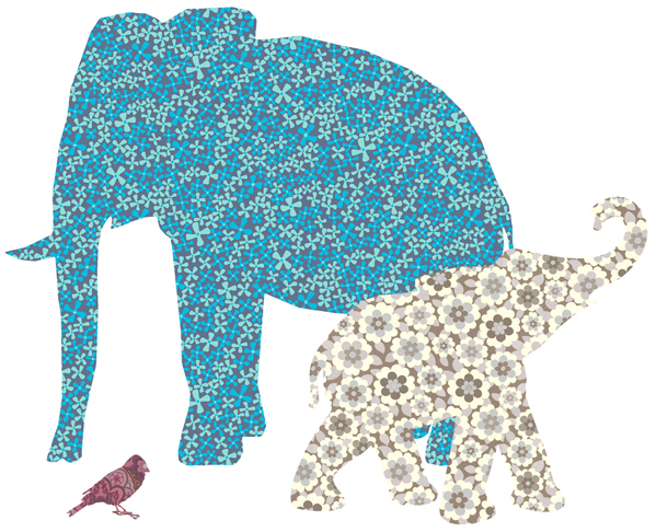 feng shui wallpaper. Elephant Wallpaper Silhouette