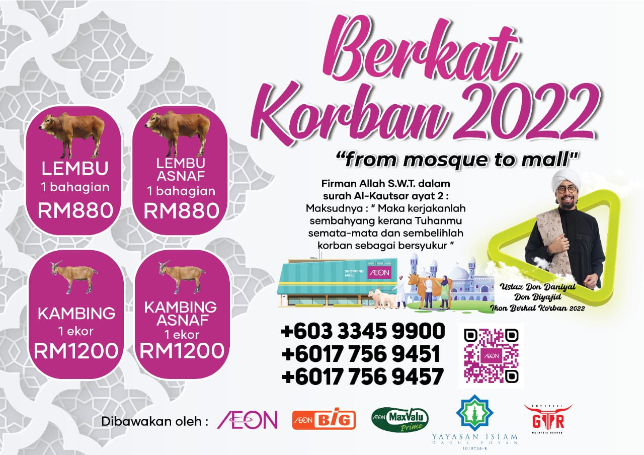 Berkat Korban AEON 2022