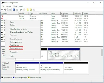 How To Delete Computer Hard Disk Partition?