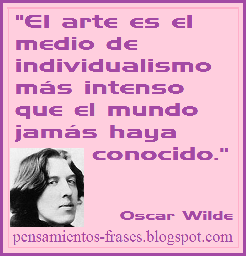 frases de Oscar Wilde