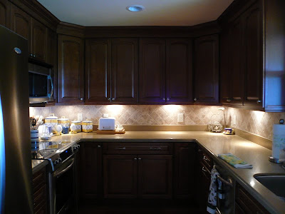 cabinet kitchen lighting