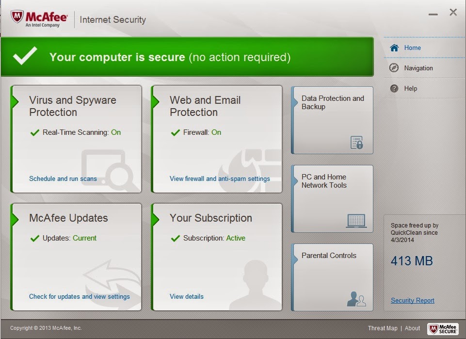 Get McAfee Internet Security Free 6 Months Trial