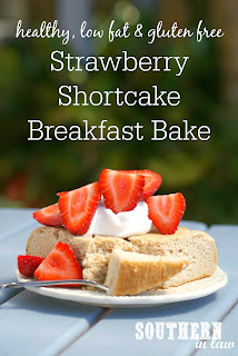 Healthy Strawberry Shortcake Breakfast Bake Recipe