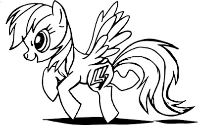 Desenhos para Colorir O Meu Pequeno Ponei – My Little Pony