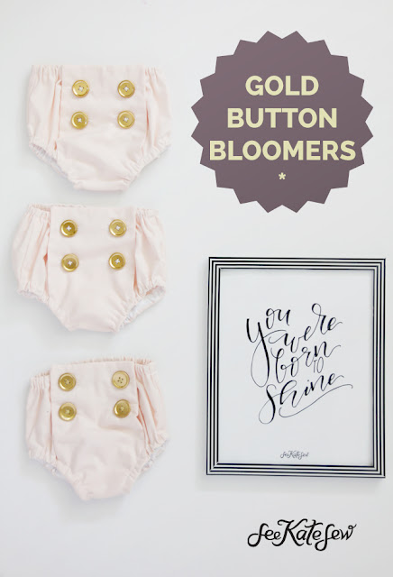 Free sewing Tutorial : Baby Bloomer Shorts