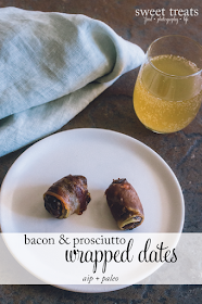 Bacon & Prosciutto Wrapped Dates (AIP) 