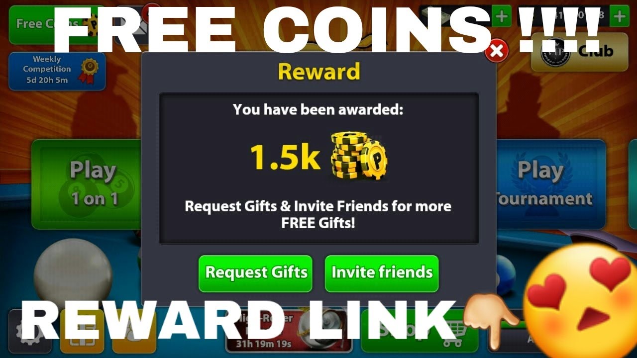 8 BALL POOL REWARDS LINKS || FREE COINS|| CLAIM NOW - 