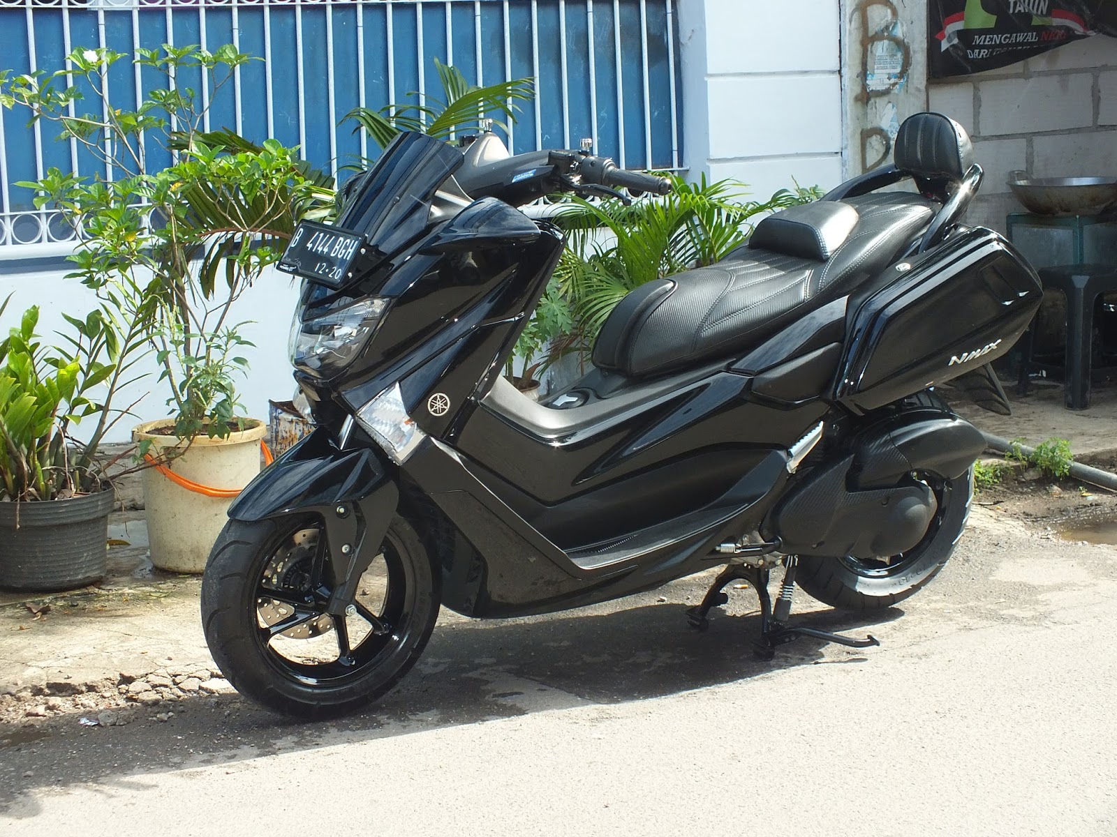 Download Kumpulan 54 Modifikasi Yamaha Nmax Hitam Doff 