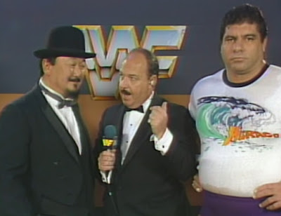 WWF The Wrestling Classic Review - Mean Gene interviews Mr. Fuji and Don Murraco