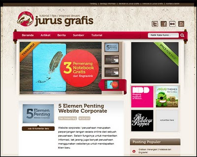 15 Website yang bermanfaat untuk Blog Design dan Web Design