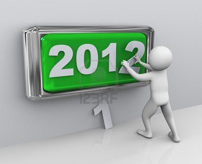 Kartu Ucapan Tahun Baru 2012 unik