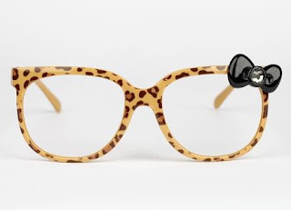 Gafas Hello Kitty montura leopardo Sanrio