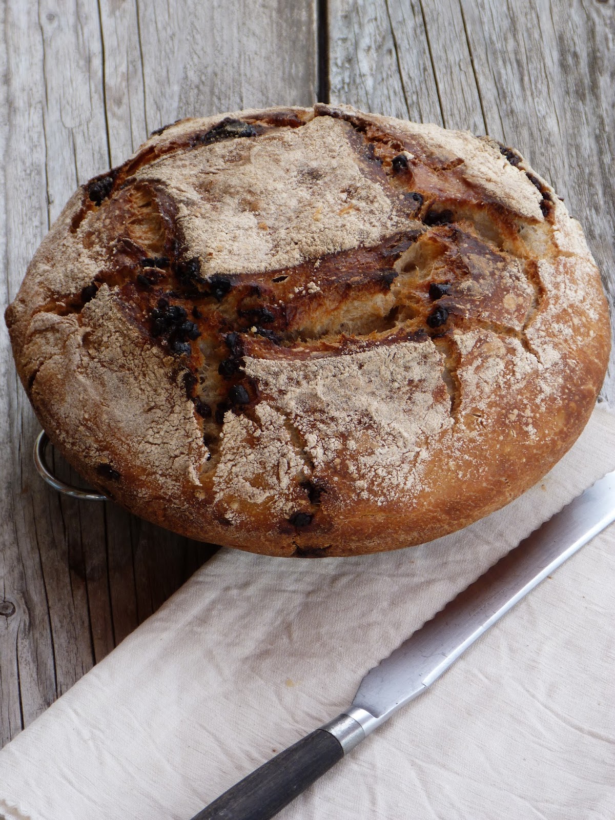 Chic, chic, chocolat...: Pain au levain naturel au ...