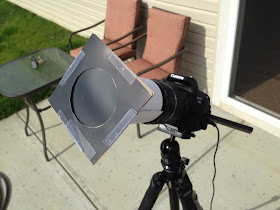 home made solar filter or DSLR