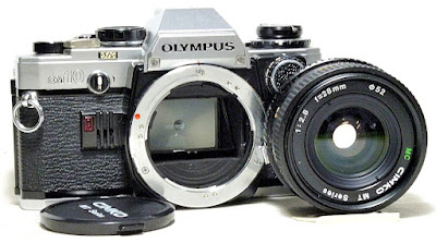 Olympus OM10 35mm SLR Film Camera Kit #515 2