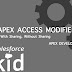 APEX ACCESS MODIFIERS - With Sharing • Without Sharing